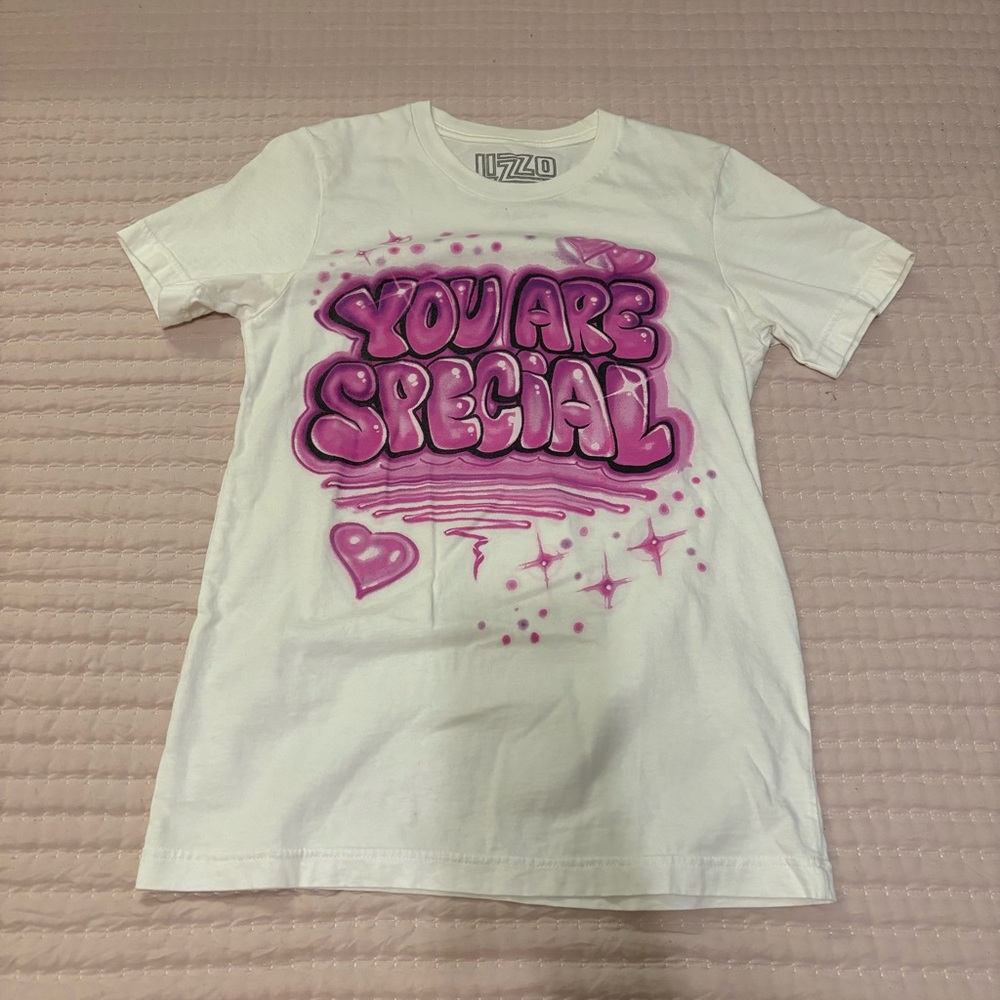 Small Lizzo merch tee